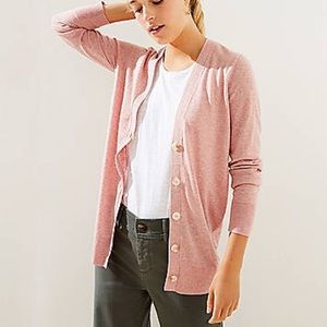 LOFT boyfriend cardigan